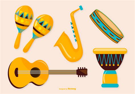 Musical Instruments Vector Art Icons And Graphics For Free Download