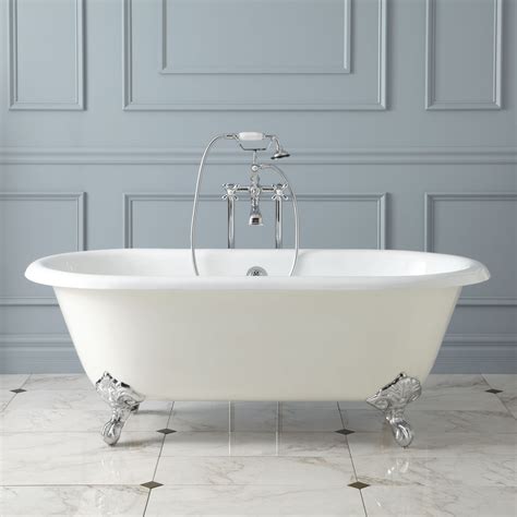 This creates a more round design for the bathtub. Ralston Cast Iron Clawfoot Tub - Imperial Feet - Clawfoot ...