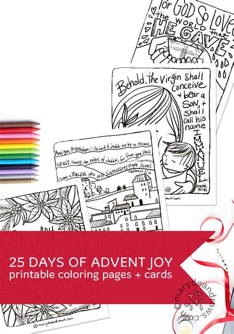 Push pack to pdf button and download pdf coloring book for free. Printable Advent Christmas Coloring Pages | Advent ...