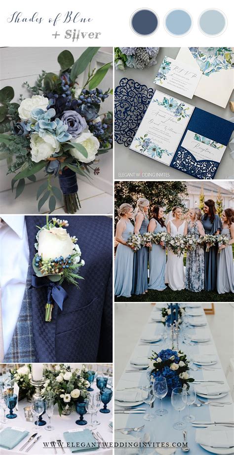 Amazing Blue Wedding Colors For Spring And Summer