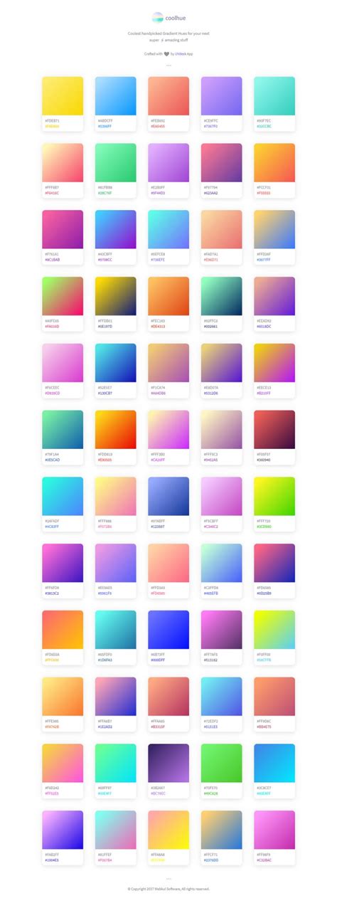 Coolhue Collection Of Ready To Be Used Css Color Gradients Theme Ui