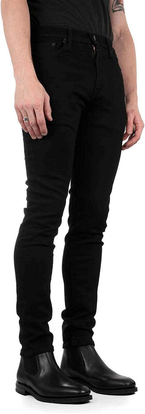 levi s men s 519 extreme skinny fit jeans black uk clothing