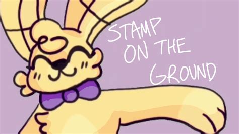 Stamp On The Ground Animation Meme Fnaf Springbonnie Flash