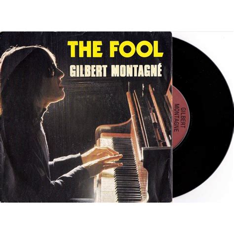 The fool/ tennage blues de Gilbert Montagné, SP chez maziksound - Ref