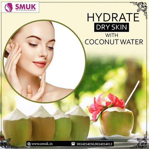 Hydrate Dry Skin With Coconut Water Hydrate Dry Skin Skin Hydrating