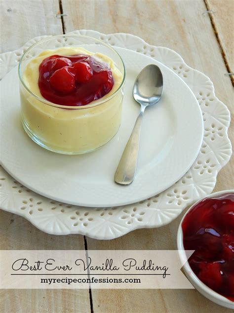 How to make vanilla pudding? Homemade Chocolate Pudding - My Recipe Confessions