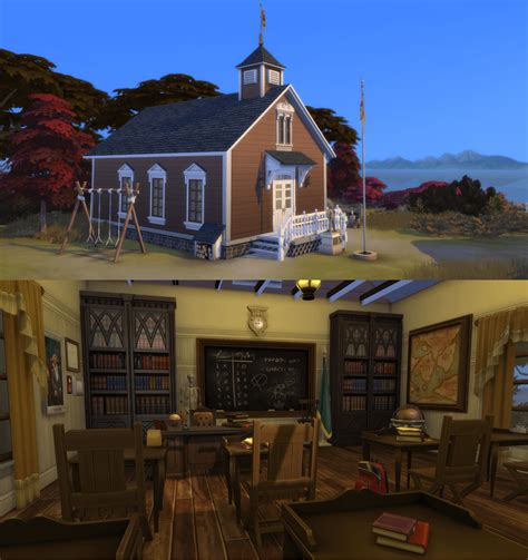 I Built A One Room Schoolhouse For My Amish Style Community On The