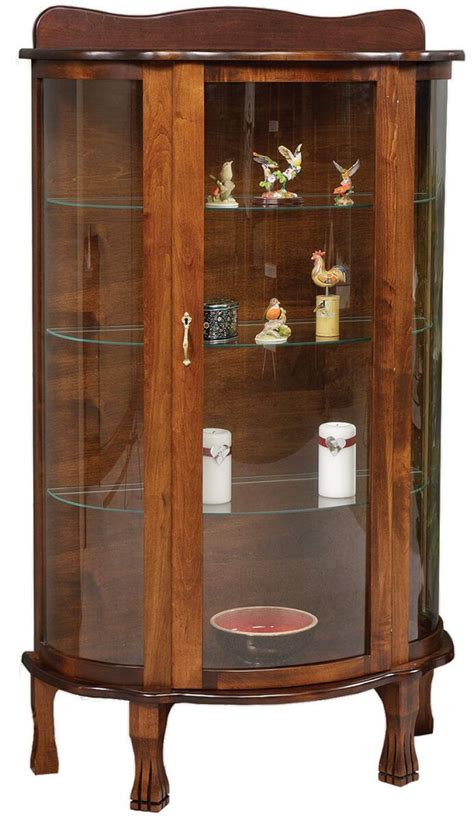 The goal of the business is to create the finest hand crafted cabinetry. Blue River Wooden Curio Cabinet - Countryside Amish Furniture