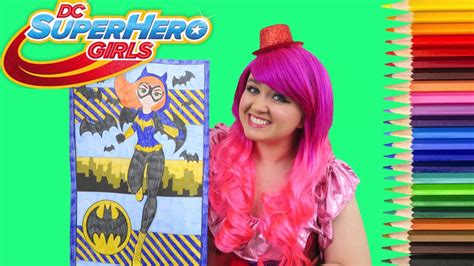 Dc superhero girls coloring page. Coloring Batgirl DC Superhero Girls GIANT Coloring Book ...