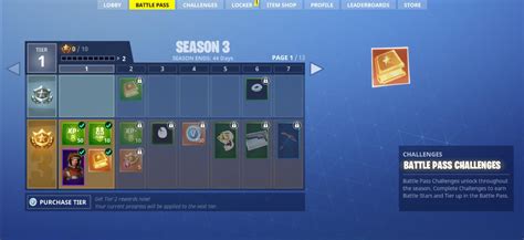 Fortnite Season 3 Battle Pass Start Time Back Blings Missions Sp