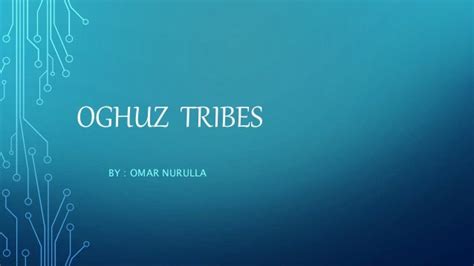 Oghuz tribes,