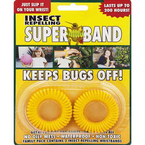 Super Band Insect Repelling Band 2 Ct Shop Needlers Fresh Market