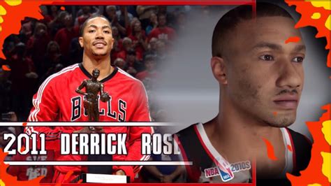 Nba 2k20 Mvp Derrick Rose Face Creation 20 Youtube