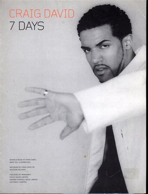 Craig David 7 Days Song Only £1000