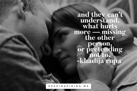 To reach perfection i mustn't care, care about the pain within. 27 Quotes About I Miss You