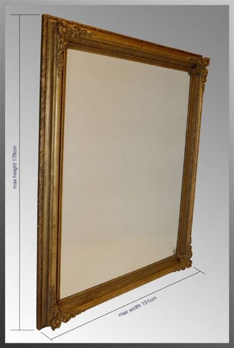 Every piece is handmade and unique if you need a custom order please let me know also you can select other sizes and colors the simple design of the wall mirror paired with the warm, neutral colors and unique grain make for a timeless accent piece. Large Victorian Gilt Mirror Overmantle Antique 6' X 5'huge ...