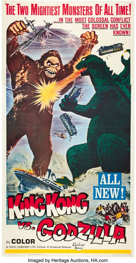 King Kong Vs Godzilla Poster