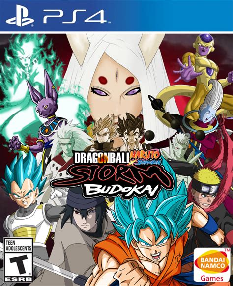 Naruto X Dragon Ball Storm Budokai Boxart By Leehatake93 On Deviantart