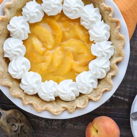 Fresh Peach Pie | Dessert Now Dinner Later