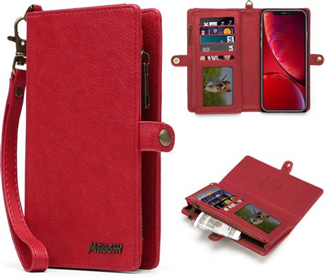 Megshi Multifunctional Wallet For Iphone Xr Zipper Uk