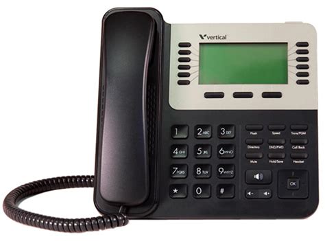 New Vertical Communications Vu 9240 00 Self Labeling Digital Telephone
