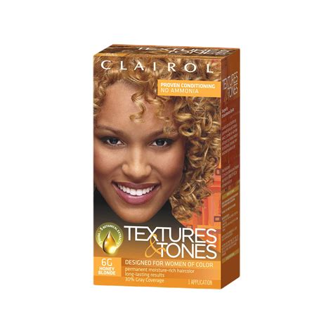 Clairol Textures And Tones Hair Dye Ammonia Free Permanent Hair Color 6g