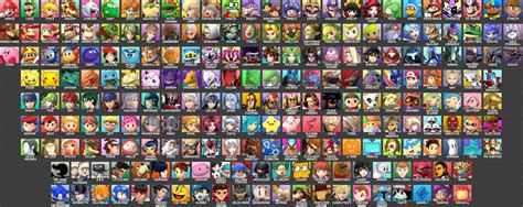 216 Character Smash Bros Roster By Ibetnoonethoughtofth On Deviantart