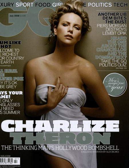 Charlize Theron Covers Gq Magazine July Stylefrizz