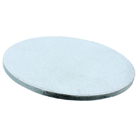 The Cake Decorating Co 10 Inch Silver Round Drum Cake Board