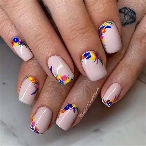 Latest nail art designs 2016 on different events such as valentine's day, easter, and merry christmas etc. 3 Simple Short Spring Nail Art Designs 2020 | Stylish Belles