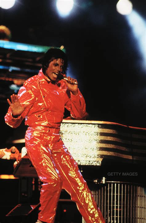 Michael Jackson Performs During Victory Tour 1984 Michael Jackson
