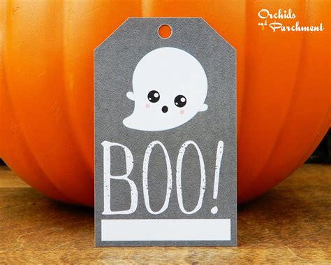 Tags Halloween Boo Ghost Tag Halloween Tag Gift Bag Tag | Etsy | Halloween tags, Halloween boo ...