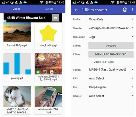5 Free Video Converter For Android Phones