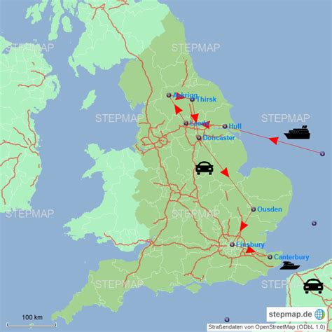 Stepmap Uk 2017 Landkarte Für Deutschland