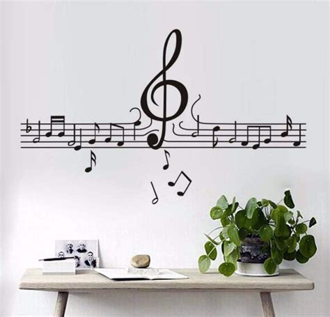 Diy Música Notas Musicales Música Roomsg Habitación Decoración Del