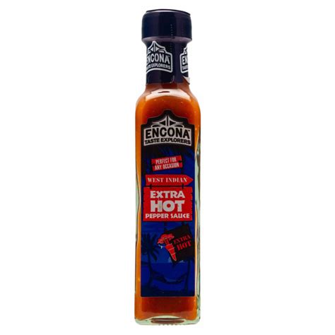 Encona Extra Hot Pepper Sauce 142ml Soswholesale