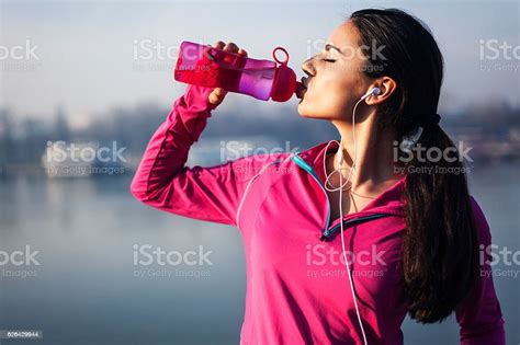 Fitness Woman Drinking Water Stock Photo Download Image Now Istock