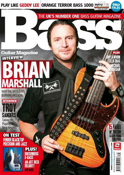 Bass Player Uk Magazine 75 February 2012 Back Issue