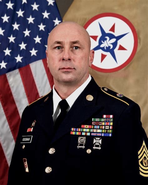 Command Sgt Maj Jason E Goodman Us Army Reserve Article View