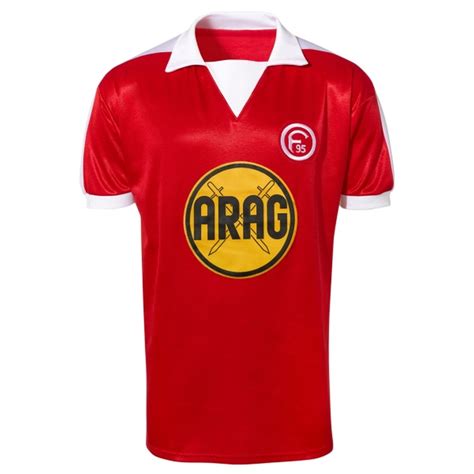 Die trikots von fortuna düsseldorf. Fortuna Düsseldorf Retrotrikot 1978 schwarz, 52,15
