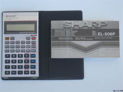 Mycalcdb Calculator Sharp El 506p