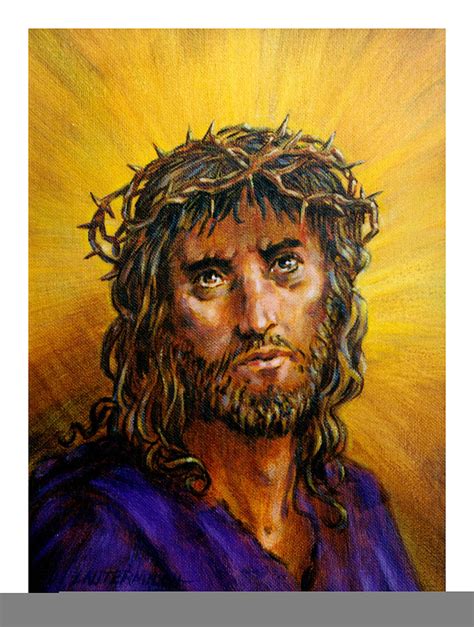 A Crown Of Thorns Painting By John Lautermilch