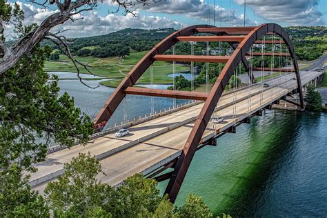 The Pennybacker Bridge Photograph By G Lamar Yancy Fine Art America