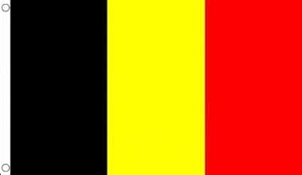 Rouge, jaune et noire (côté de la. La Belgique - Drapeau » Vacances - Guide Voyage