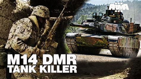 M14 Dmr Arma 3 Rhs Koth Tank Killer Youtube