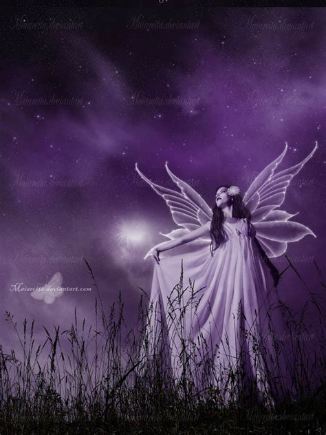 Purple Fairy By Maiarcita On Deviantart