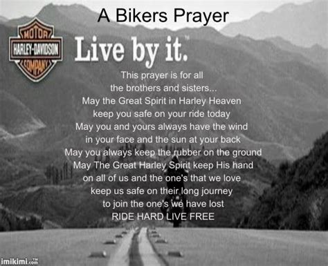 Bikers Prayer Harley Davidson Quotes Bikers Prayer Biker Quotes