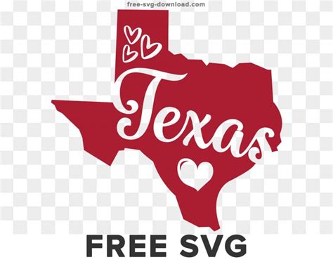 Texas SVG Cut File | Free SVG Download