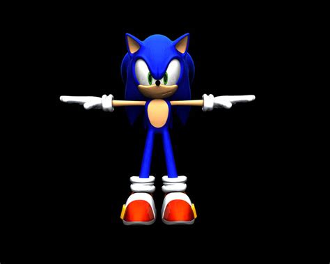 Sonic 3d Model Update By Nothing111111 On Deviantart