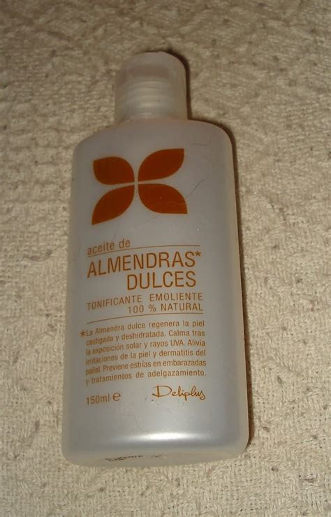 el rincon de itaquerta: Aceite de almendras dulces (mercadona)